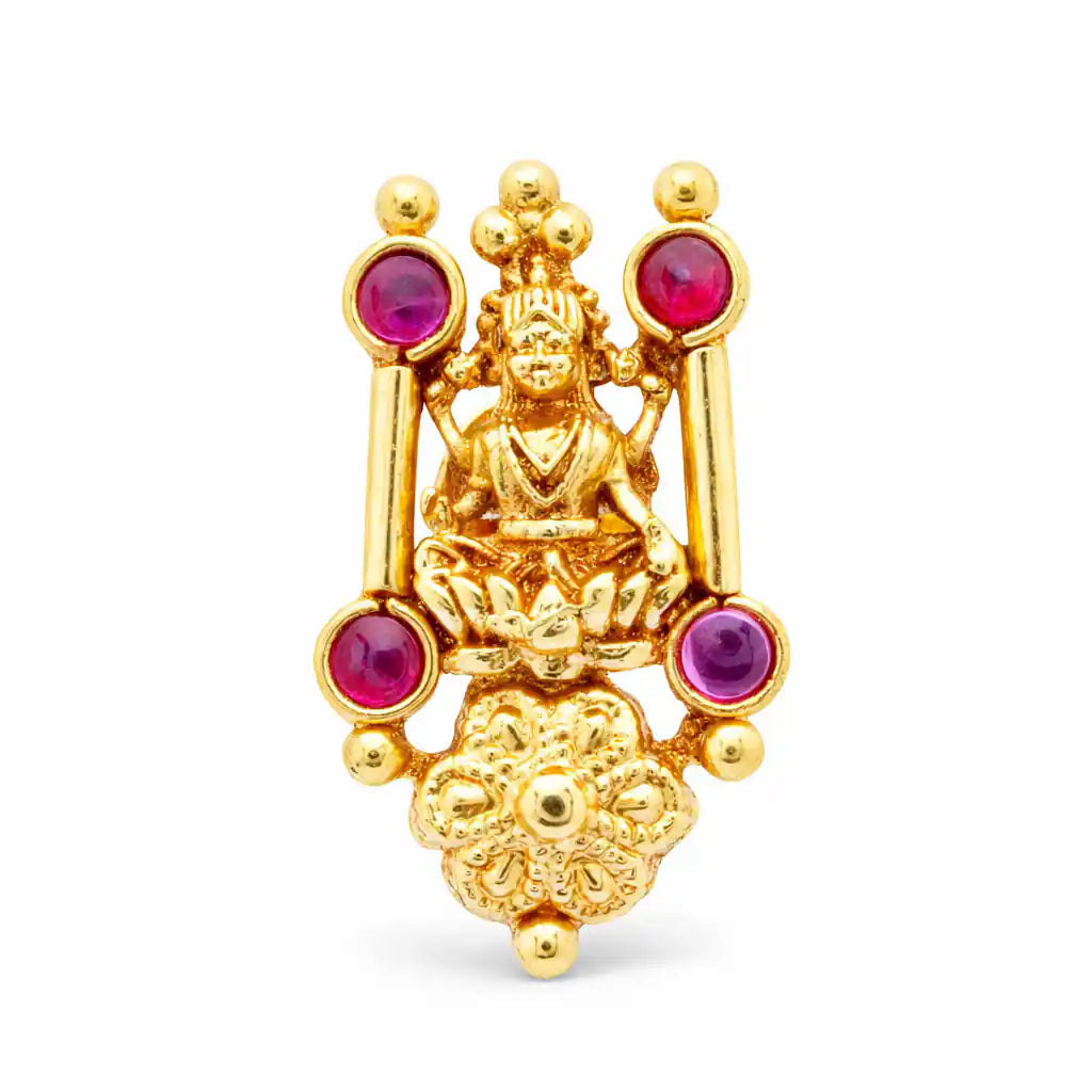 Geru Stone Necklace Short With Stud PSGRNSSR39R-0301, PSGRSTSR25R-002