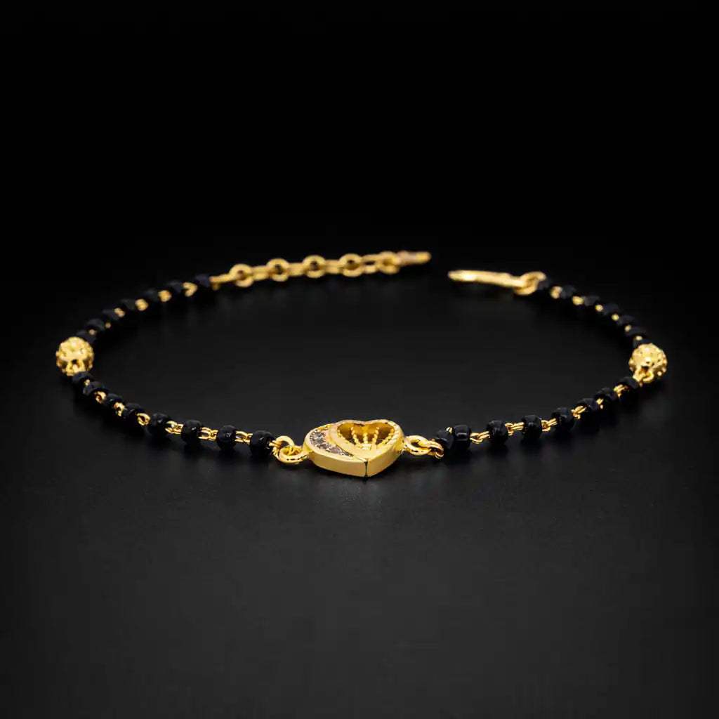 Karimani (Mangalsutra) Stone bracelet PSKMBR46W-052