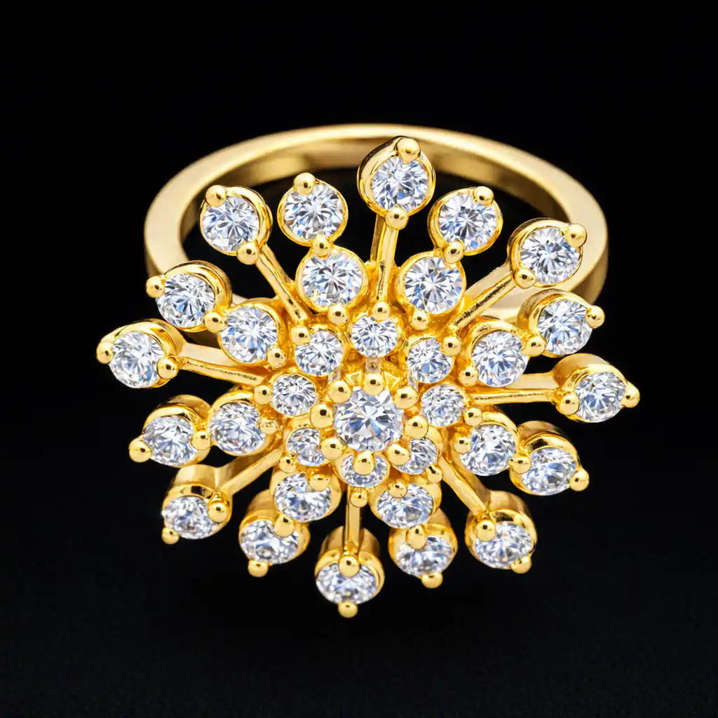 Beautiful Gold Layered Rings