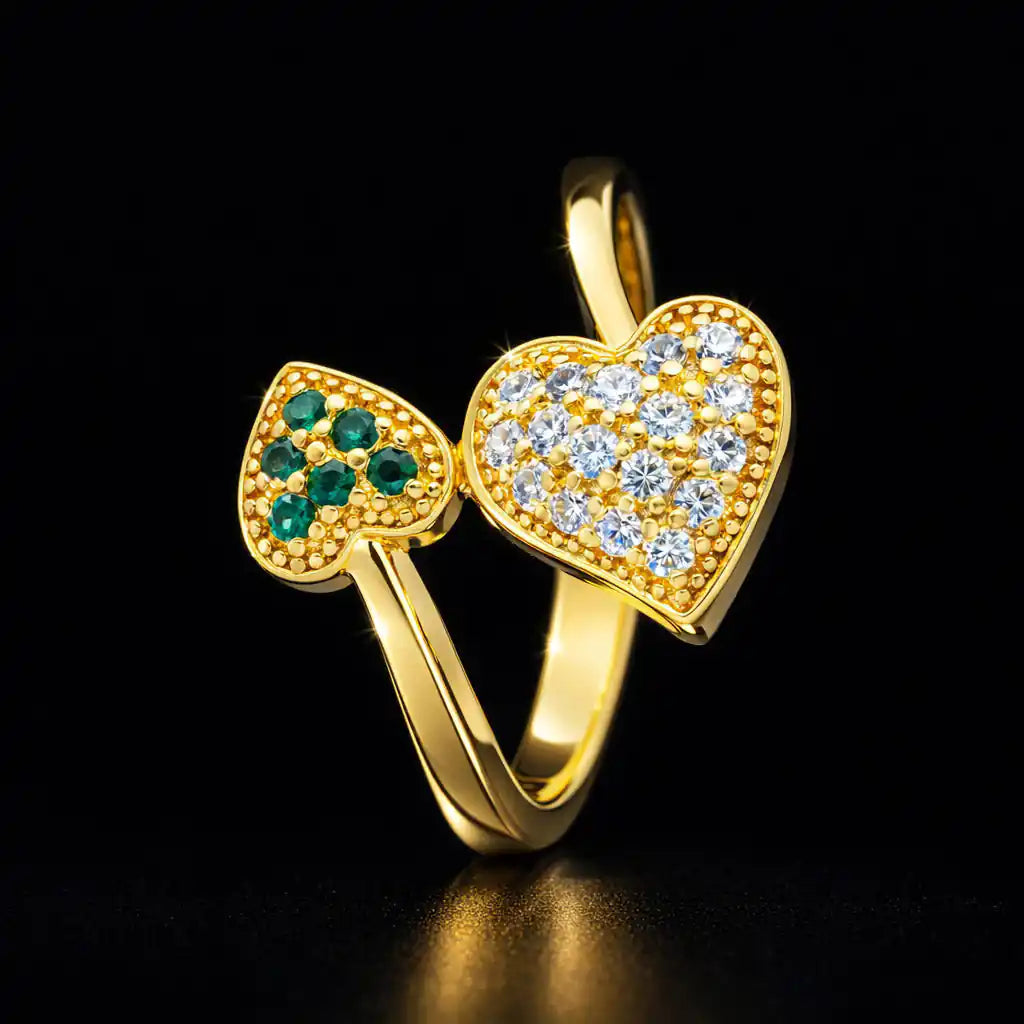 GOLDEN STONE RING PSR32WG-031