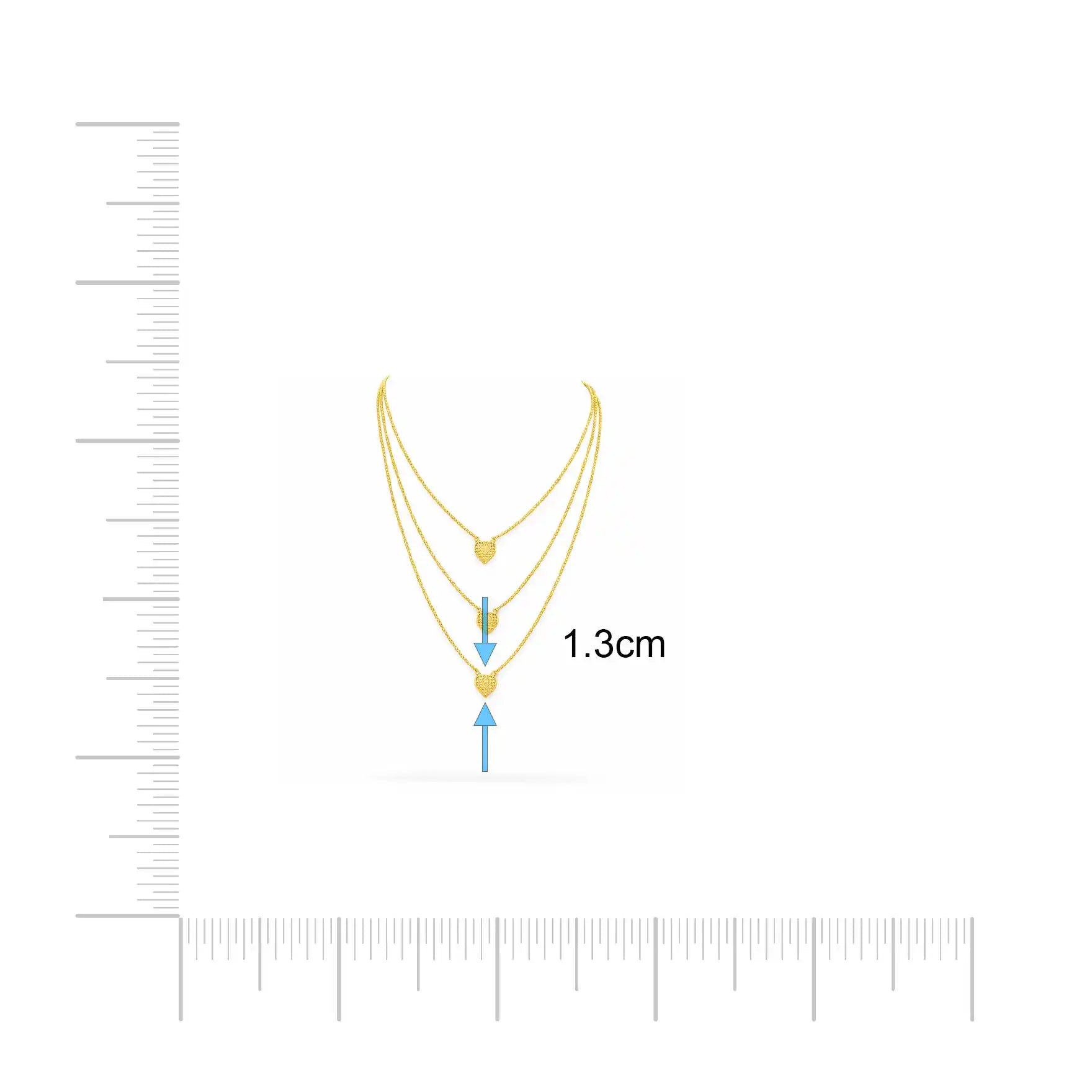 Golden Necklace PGNS42-085