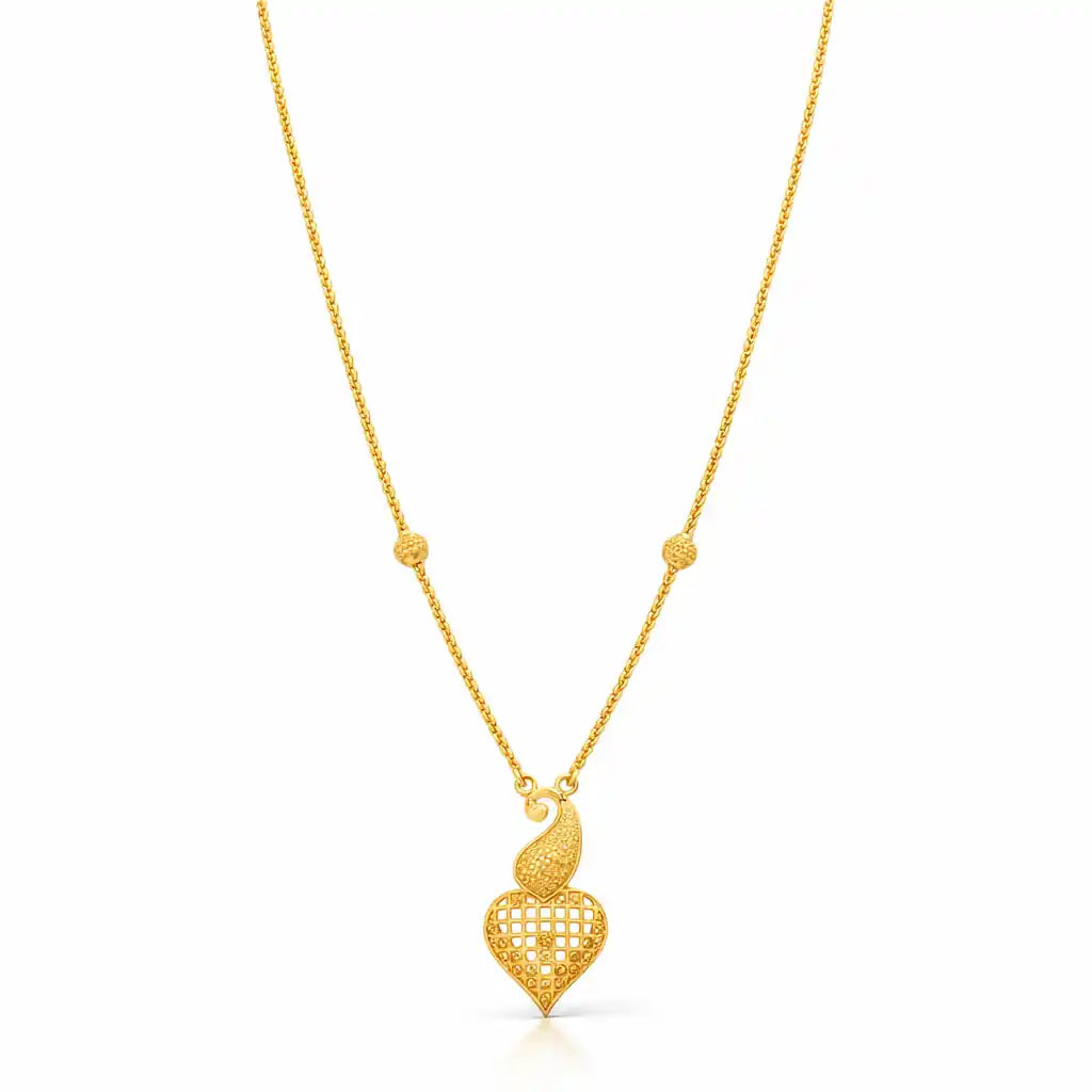 Golden Necklace PGNS111-053