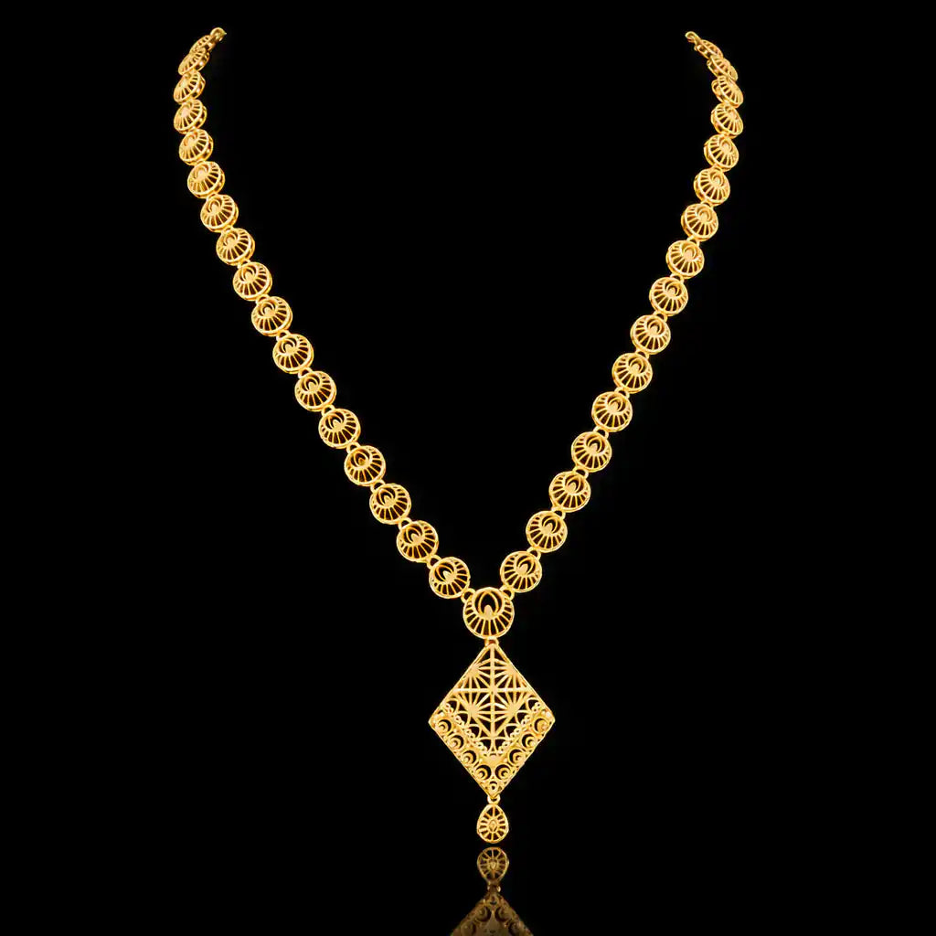 Golden Necklace medium PGNM22a-085