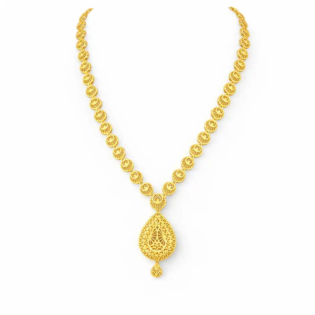 Golden Necklace medium PGNM23a-085