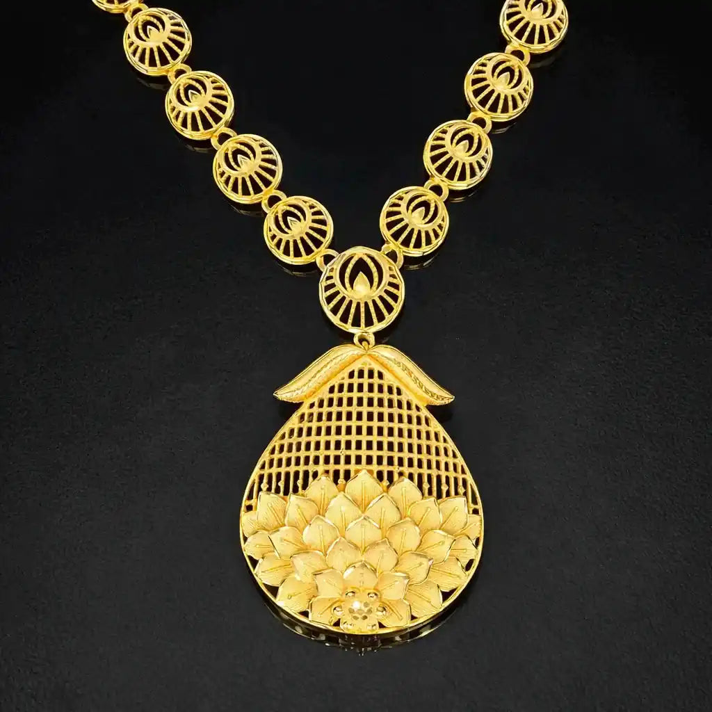 Golden Necklace medium PGNM26-085