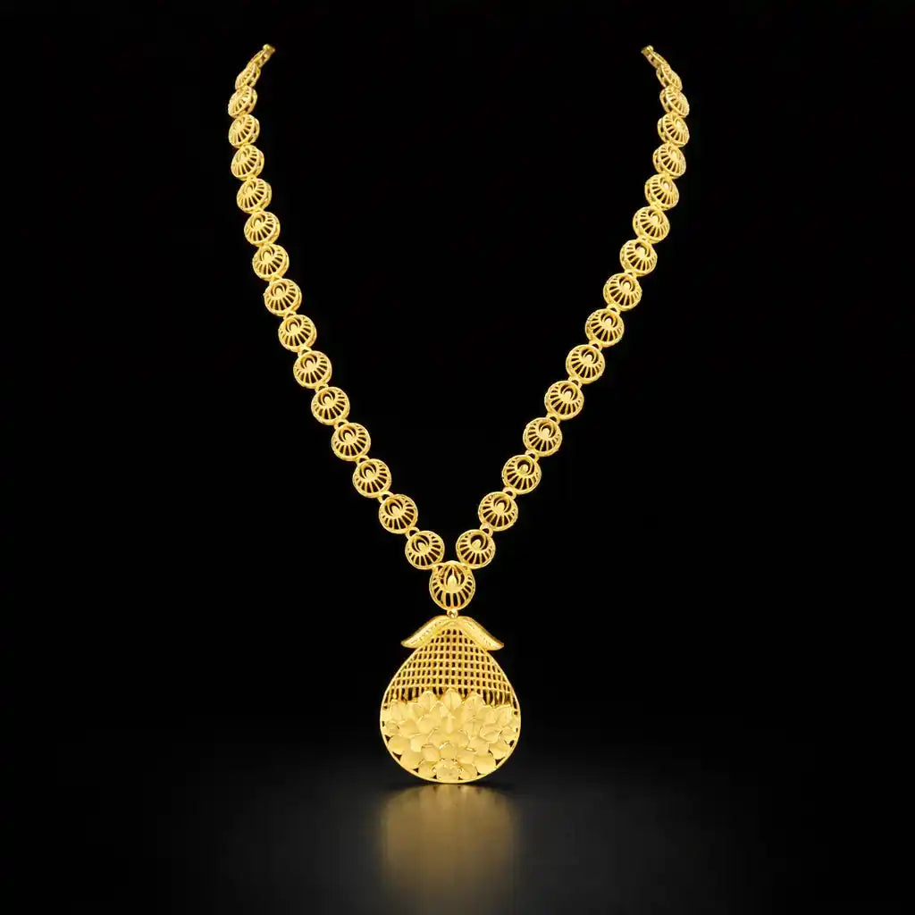Golden Necklace medium PGNM26-085