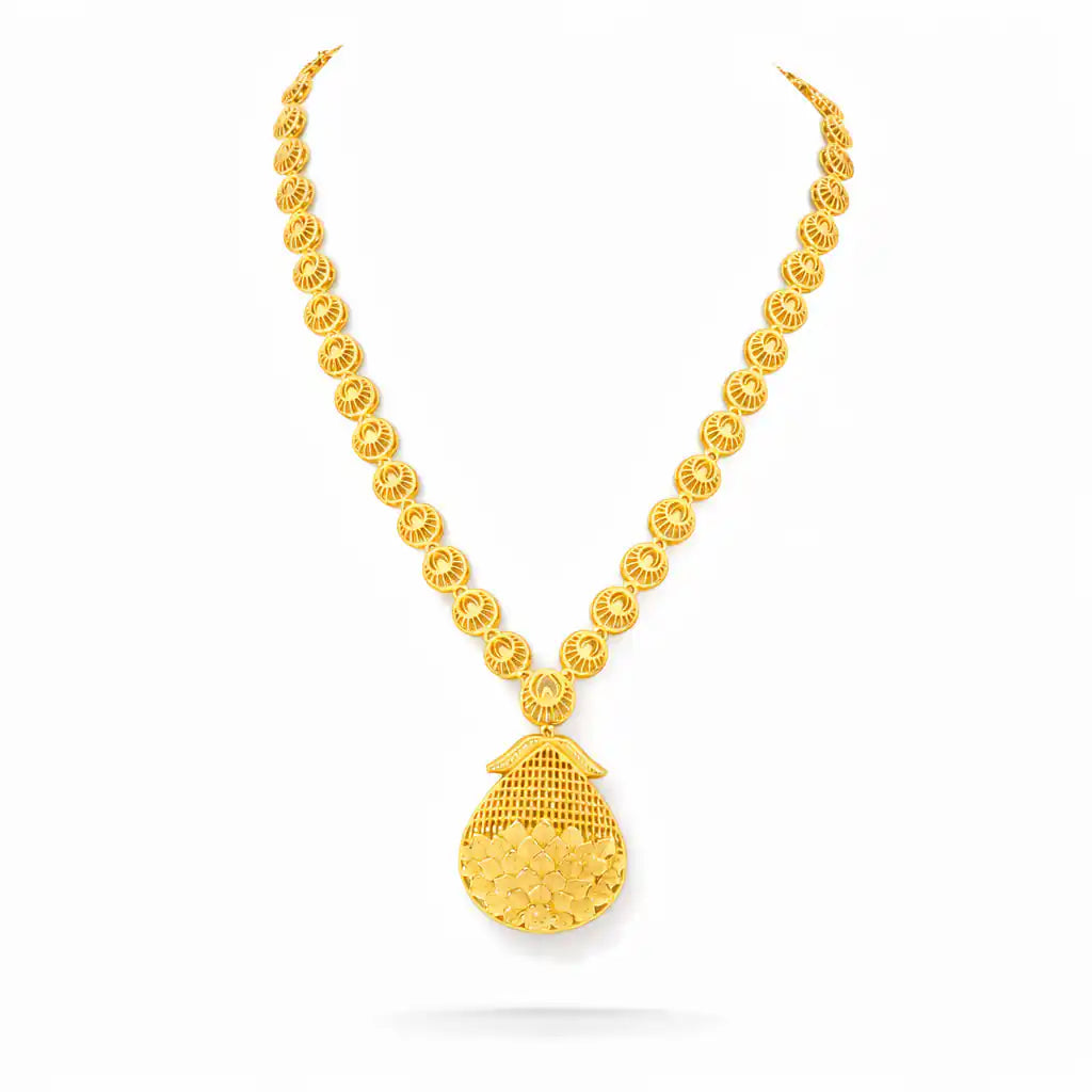 Golden Necklace medium PGNM26-085