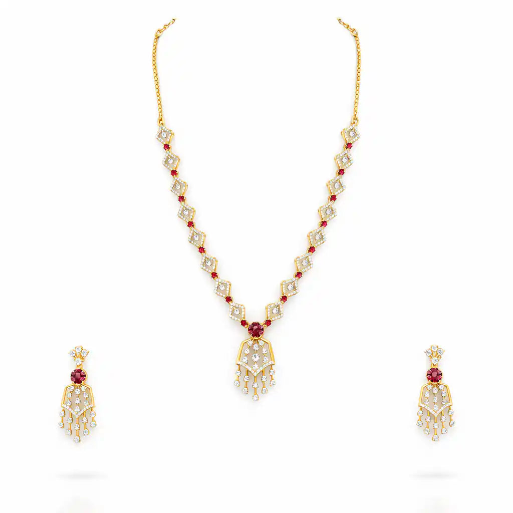 Stone Necklace PSNS135WR-035,PSHST165WR-061