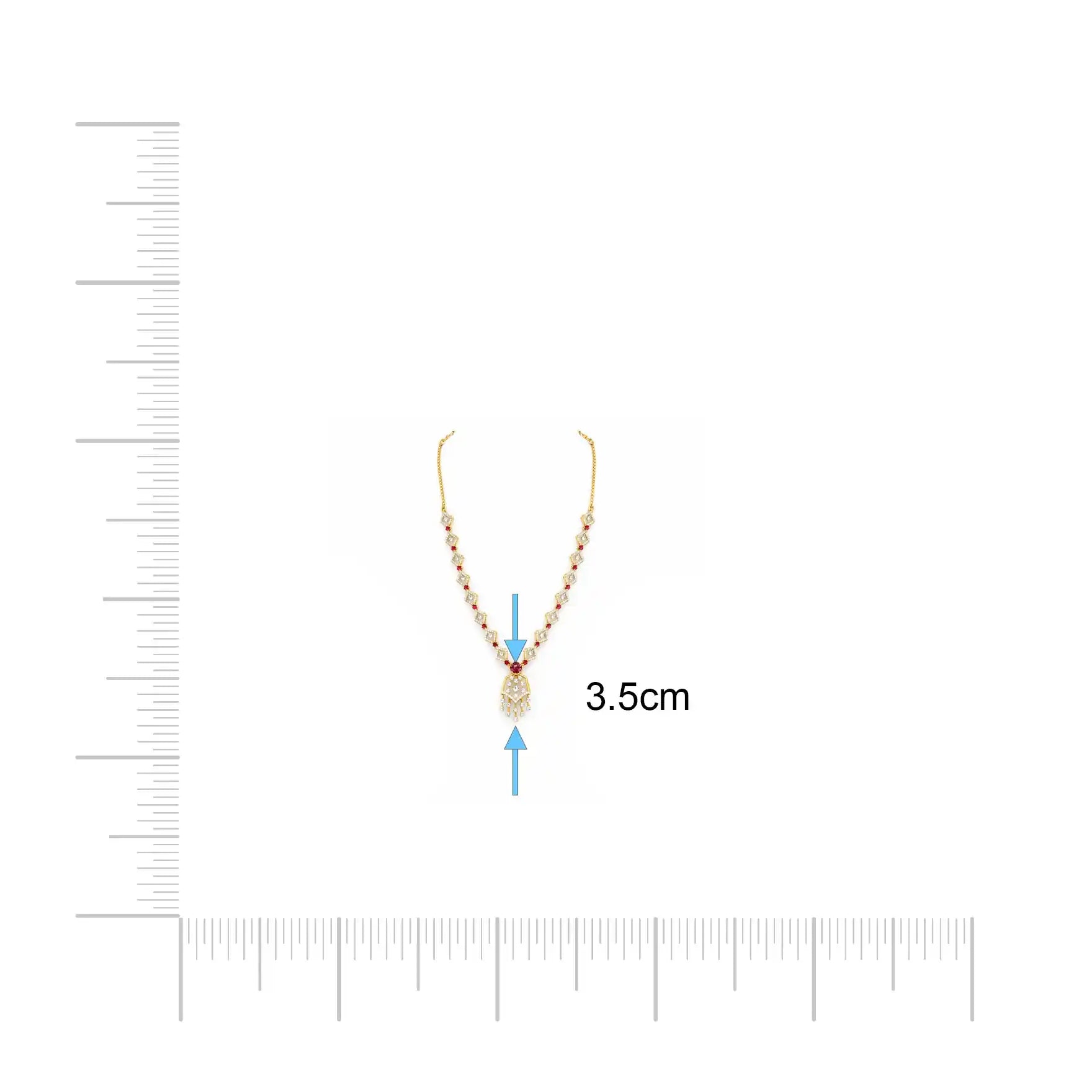 Stone Necklace PSNS135WR-035,PSHST165WR-061