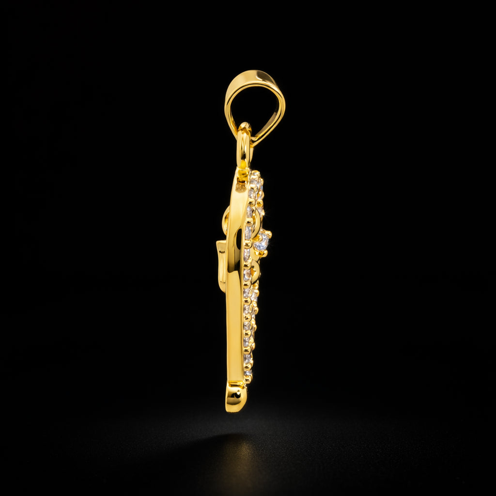 Gold Thali Pendant PSTLT69W-011