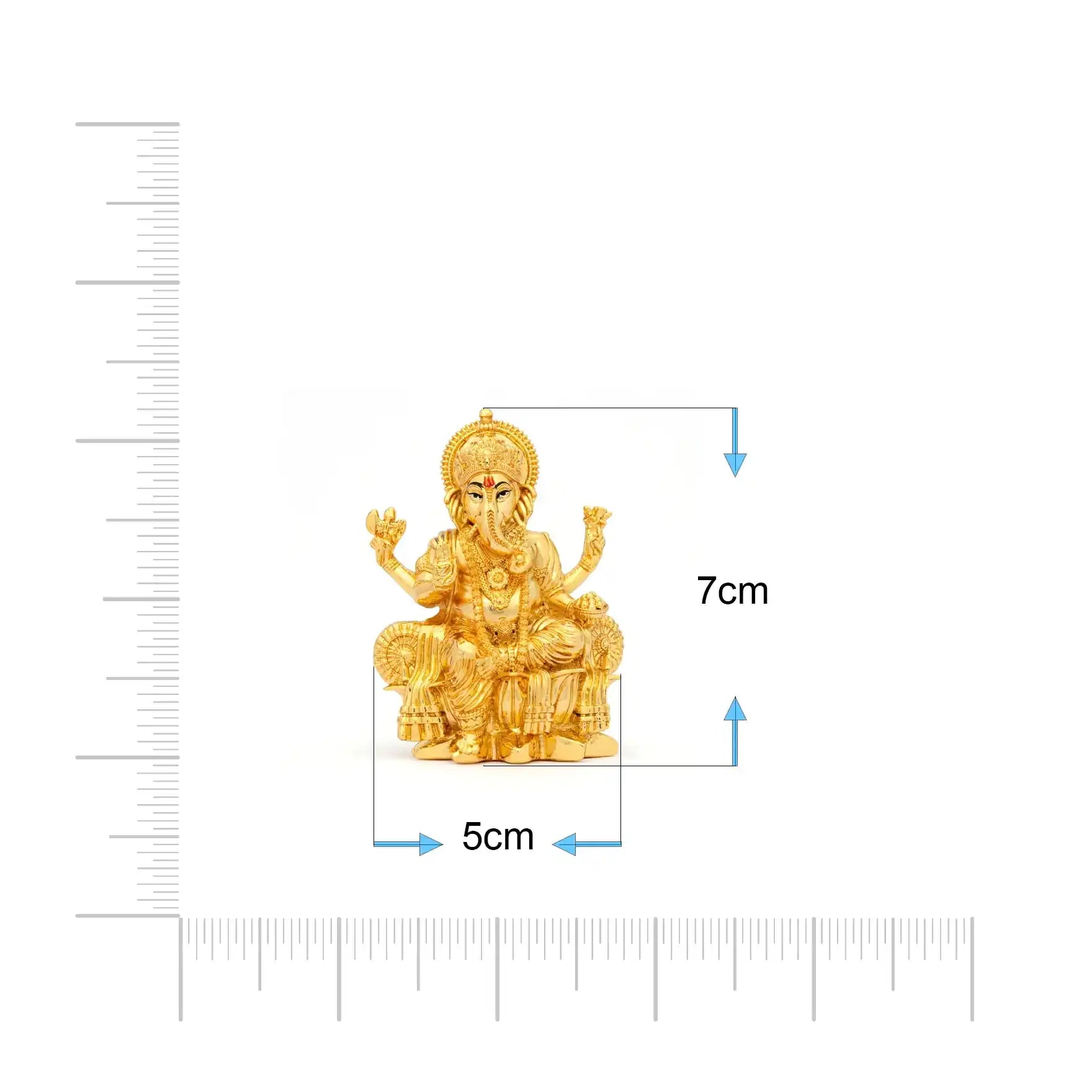 Shree Ganesha Ganpati God Idol PIDRGG95-003