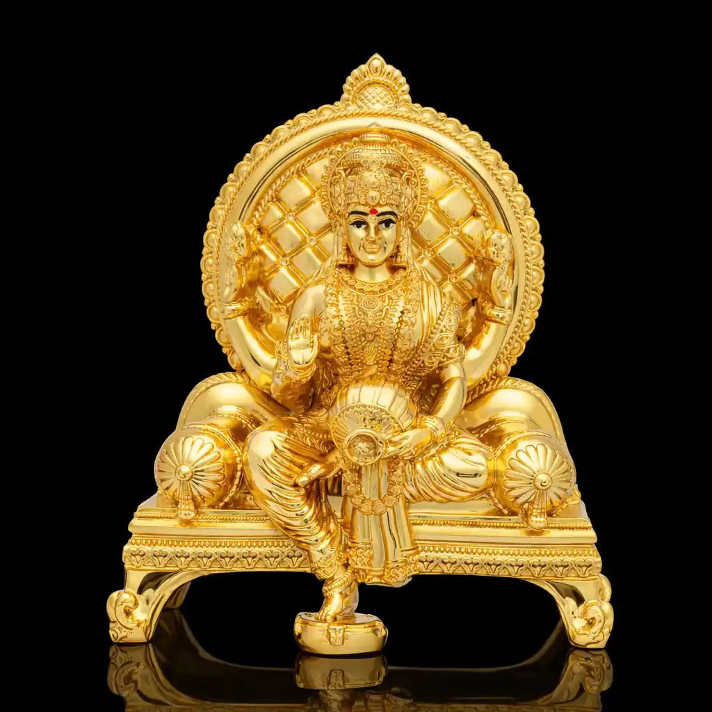 Lakshmi on Singhasana PIDRGL32-003