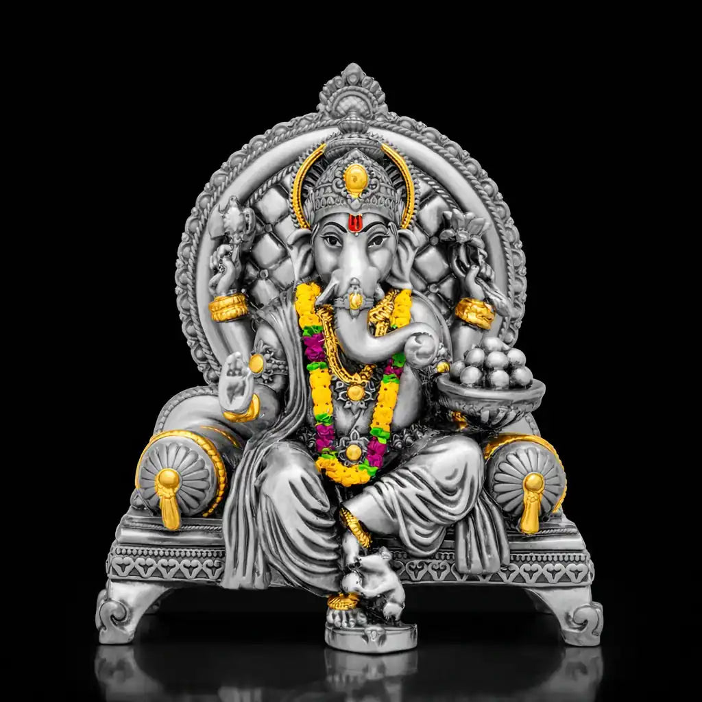 Lord Ganesha murti PIDRSG28-052