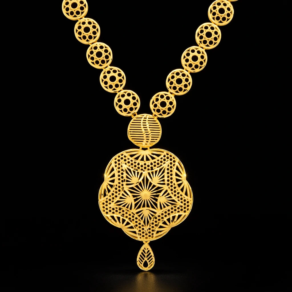 Golden Necklace medium PGNM25-085
