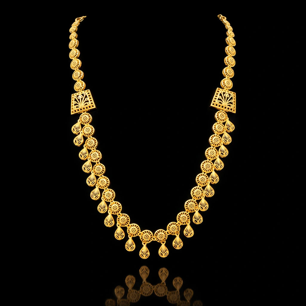 Traditional Indian bridal Turkish Necklace PGNM28-085