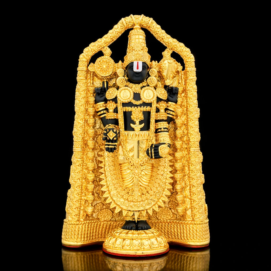 Sacred Tirupati Balaji Decorative Idol PIDRBT21-009