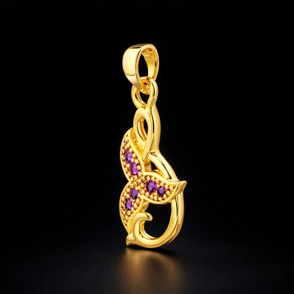 Stone Pendant PSLT43W-09