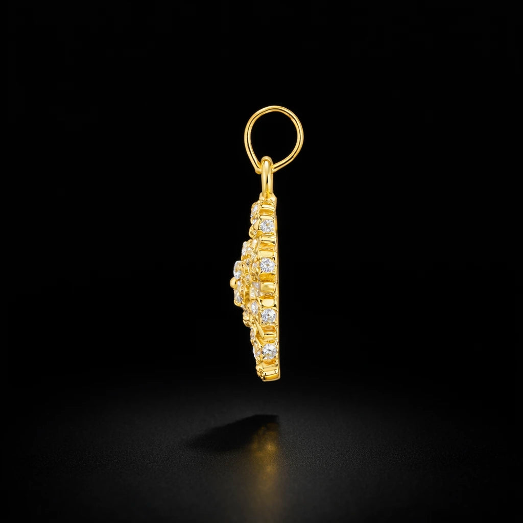 Stone Pendant PSLT12W-021