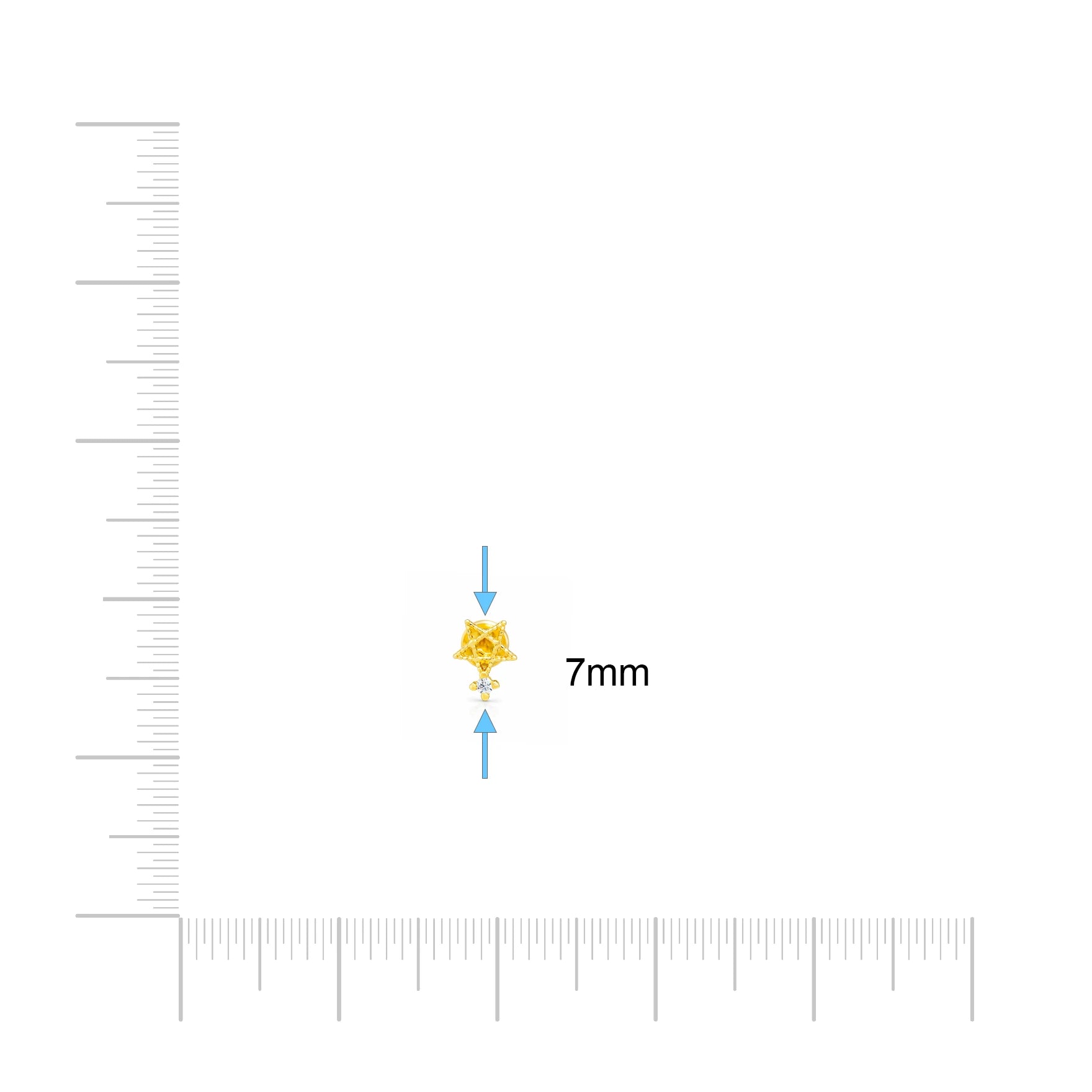 Nose Pin PSNP147W-53