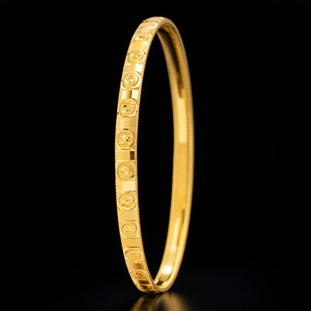 Gold Plated Bangle For her