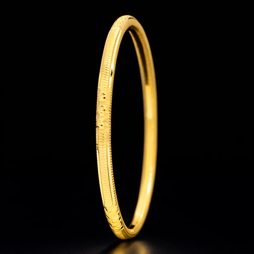 Designer Gold Plated Bangle