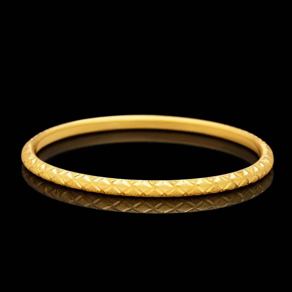 Wedding wear gold plated bangle
