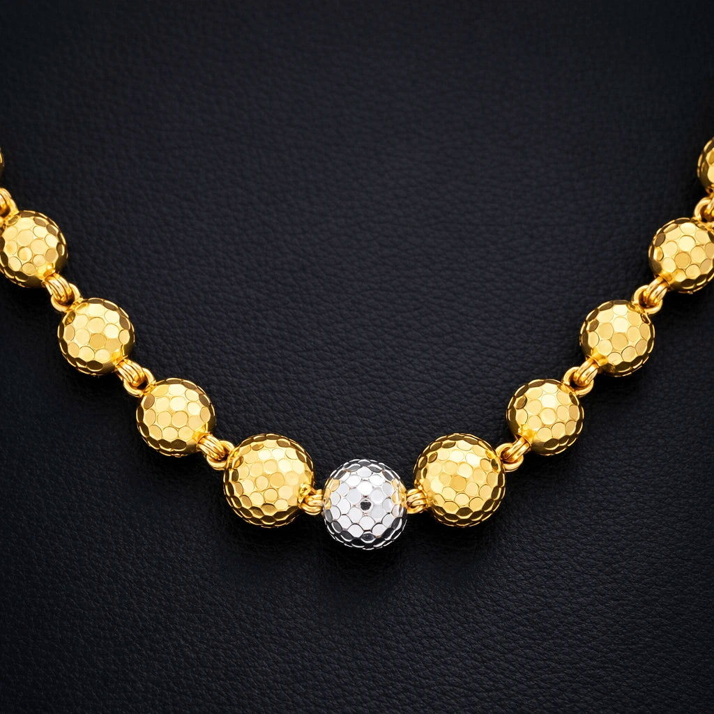 Rhodium Necklace PRGNS29-034