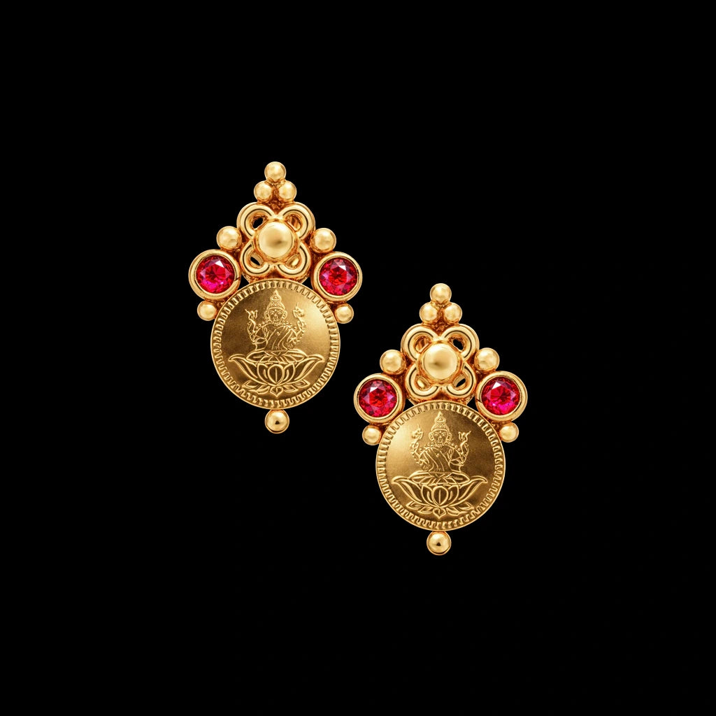 Geru Stone Necklace Short With Stud PSGRNSSR42R-038, PSGRSTSR36R-041