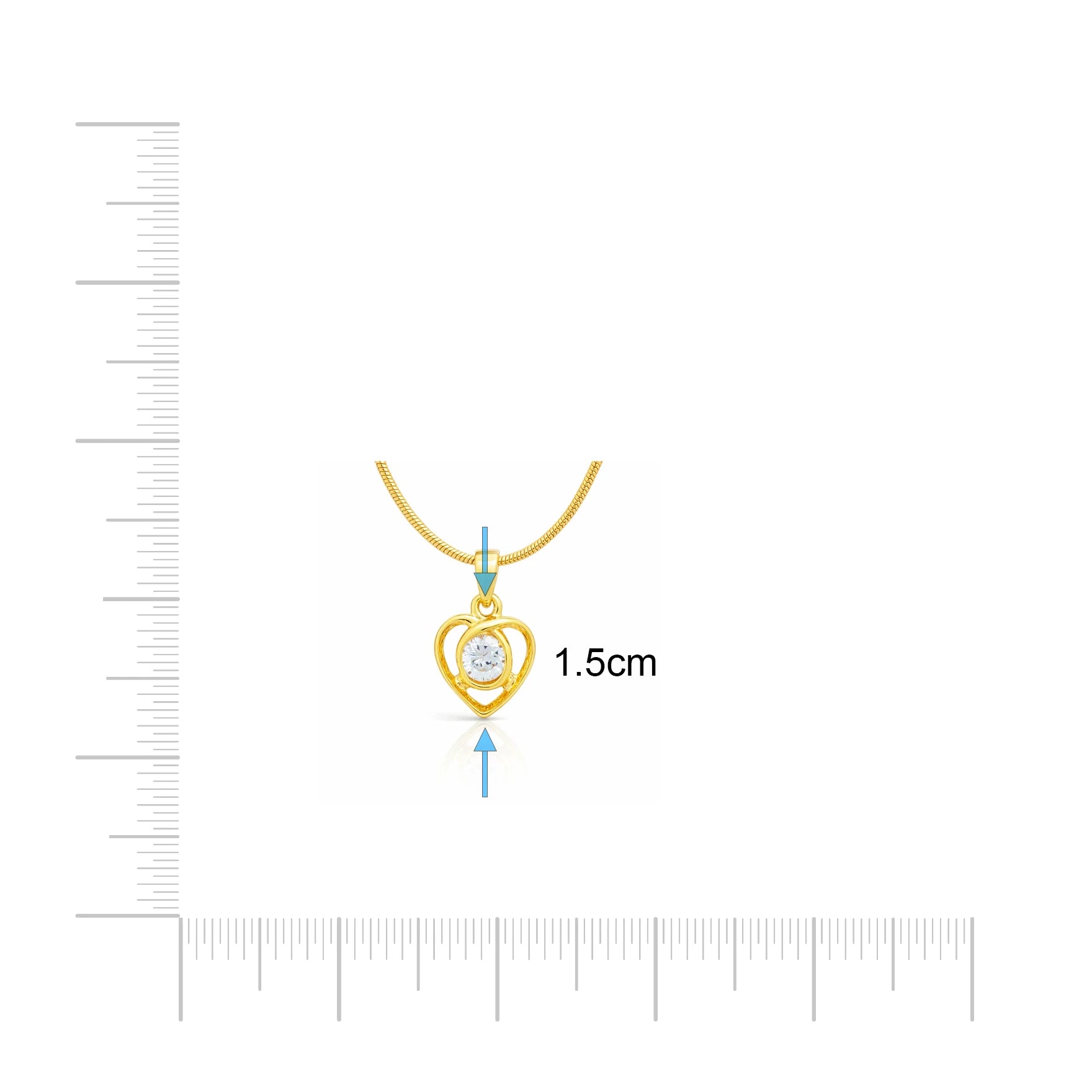 GOLDEN PENDANT PSLT80W-06