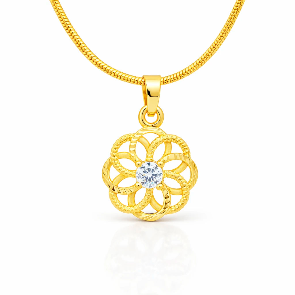 Stone Pendant PSLT22W-06