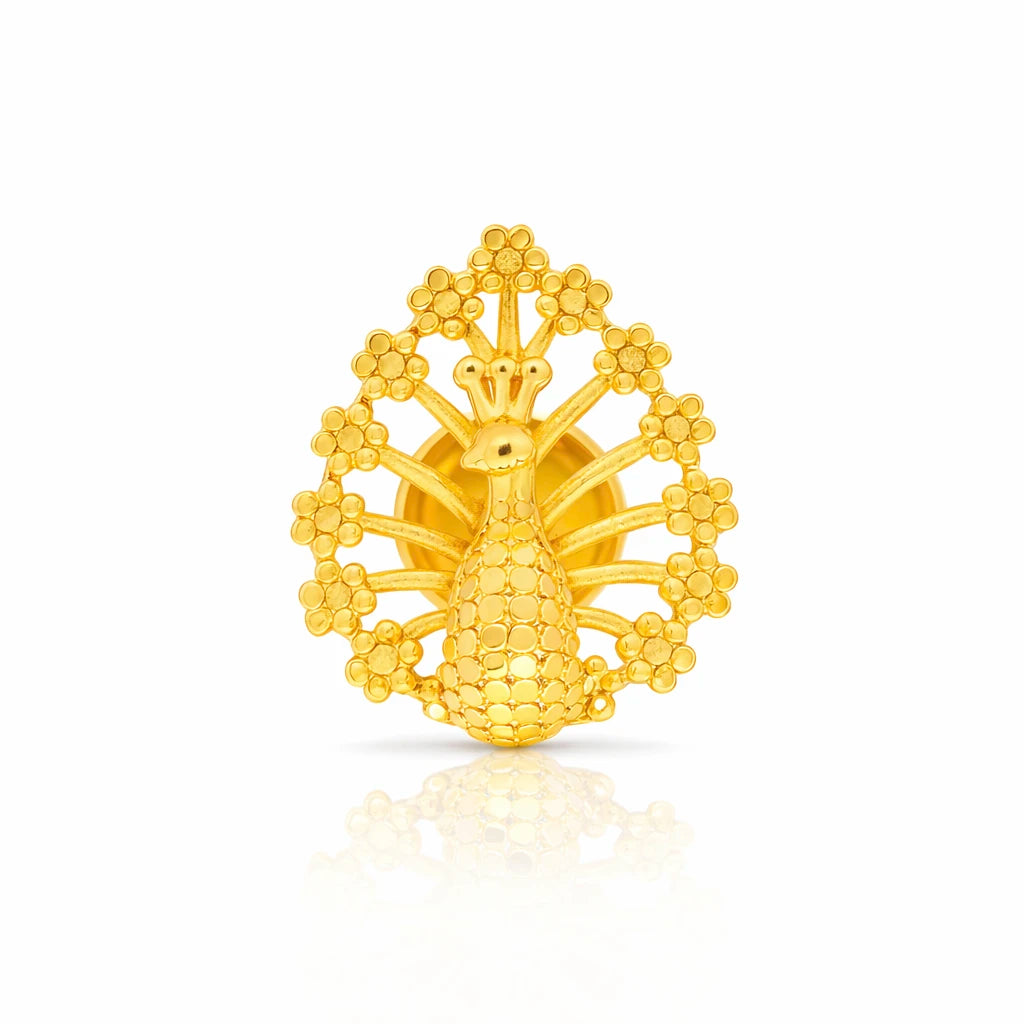 Golden Hanging Stud PGST130-09