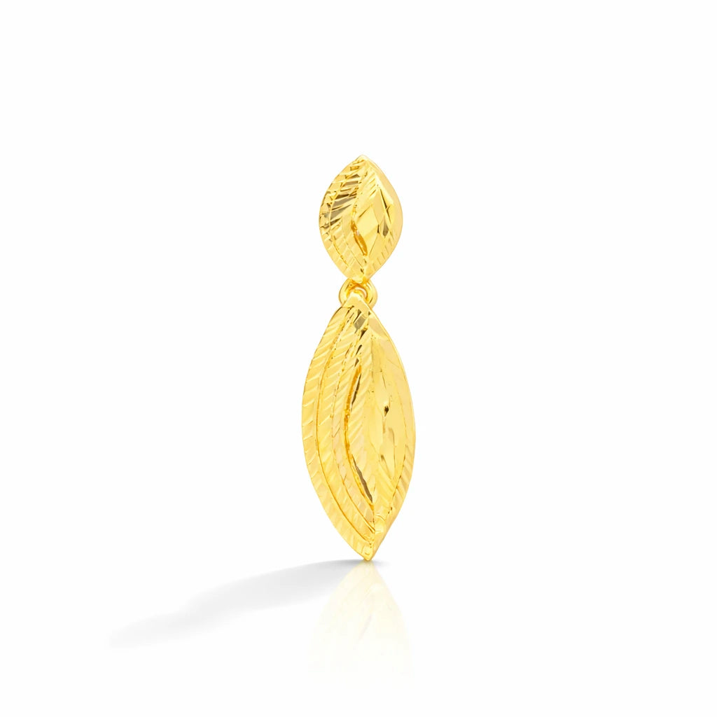 Golden Hanging Stud PGHST351-001