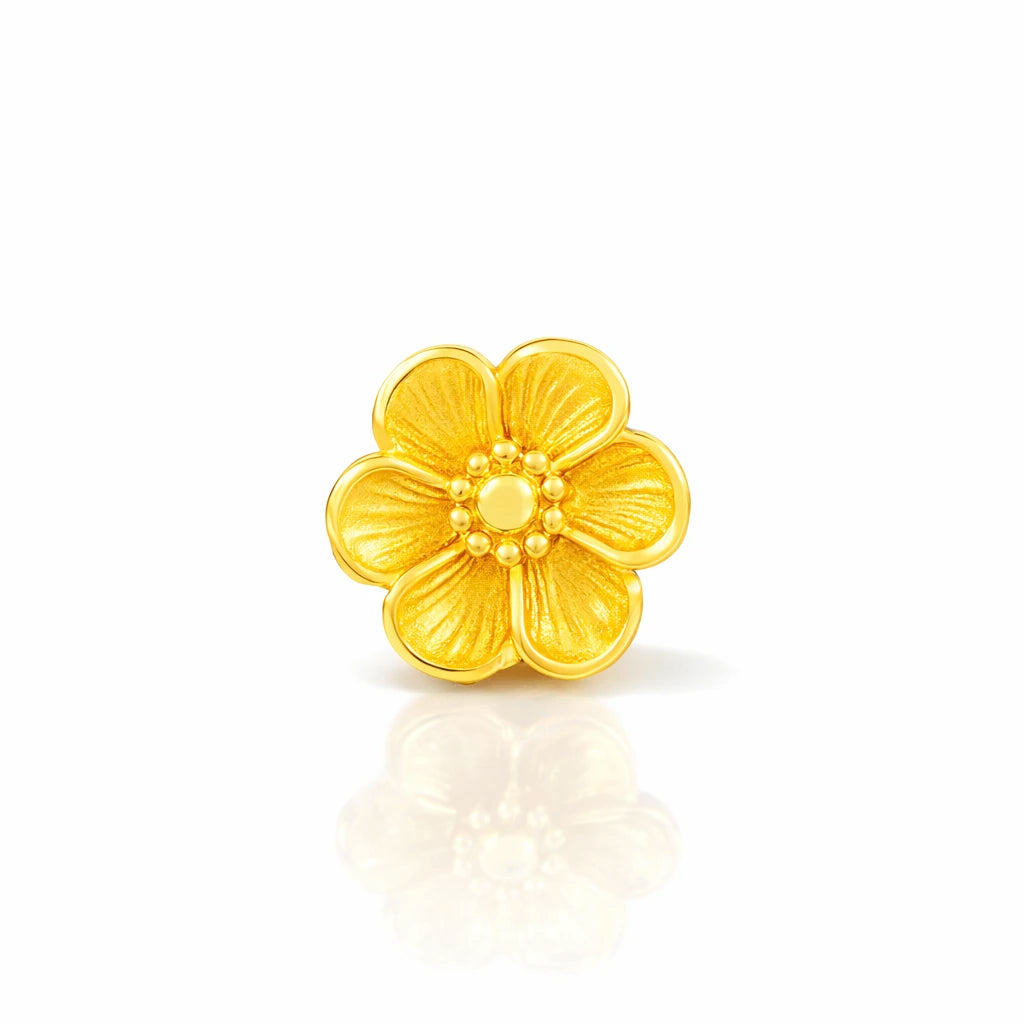 Golden Hanging Stud PGST254-07
