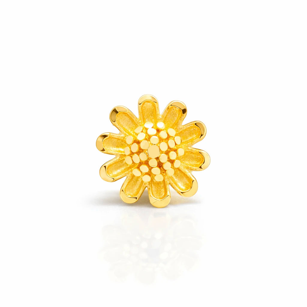 Golden Hanging Stud PGST210-07