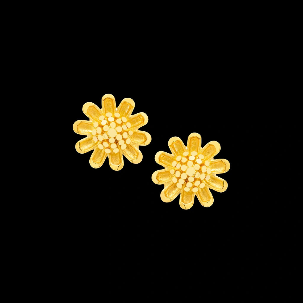 Golden Hanging Stud PGST210-07