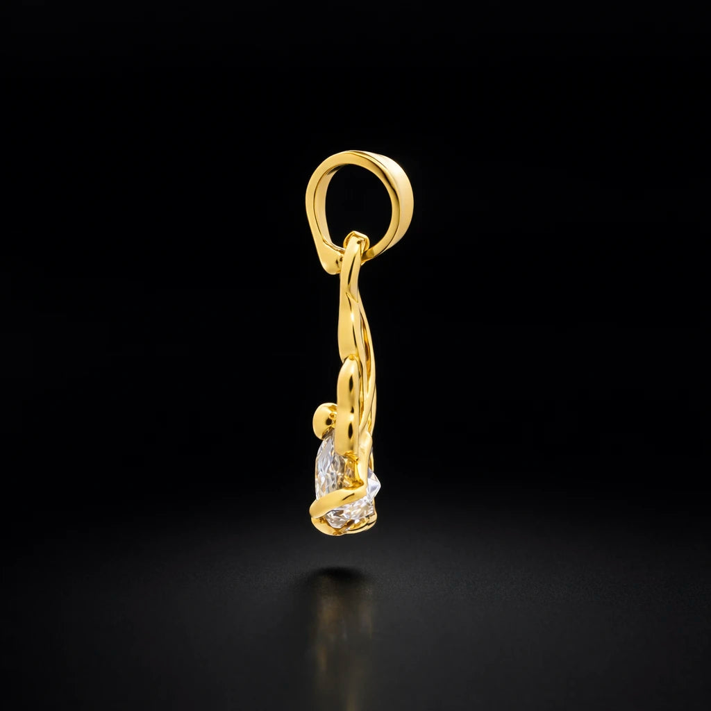 Stone Pendant PSLT143W-06