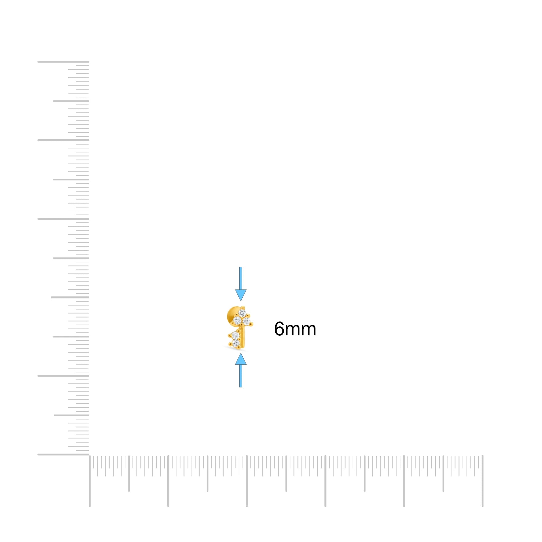 Stone Stud PSST147W-07