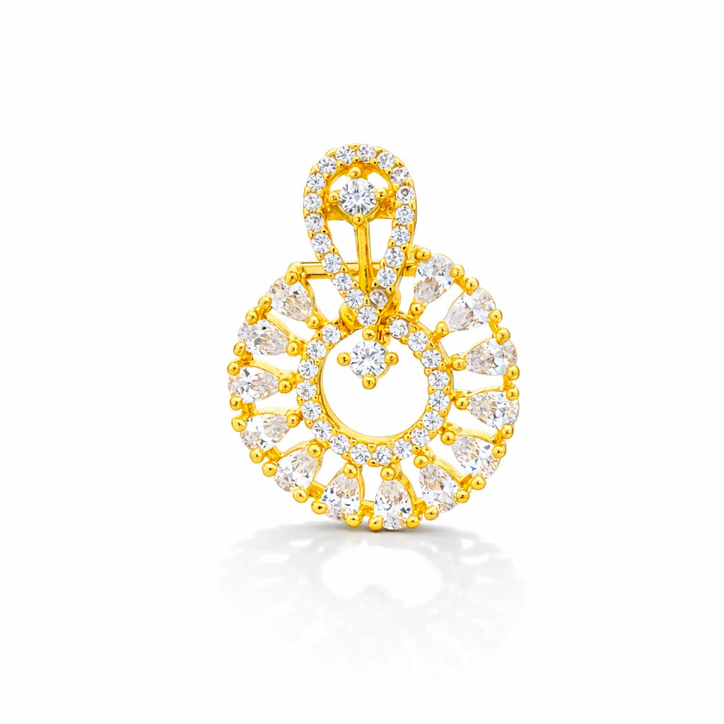 Golden Hanging Stud PSHST120W-061