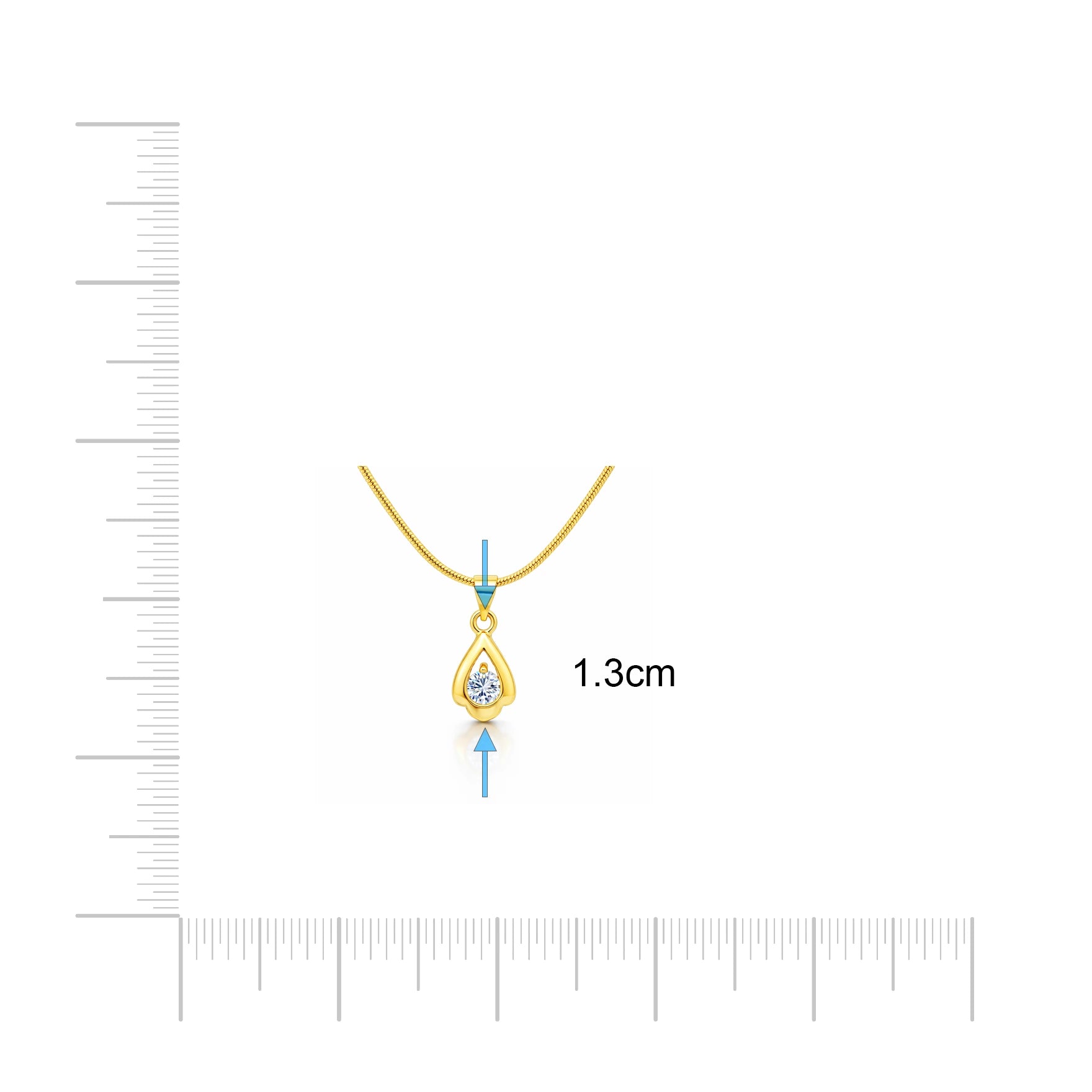 Stone Pendant PSLT116W-06