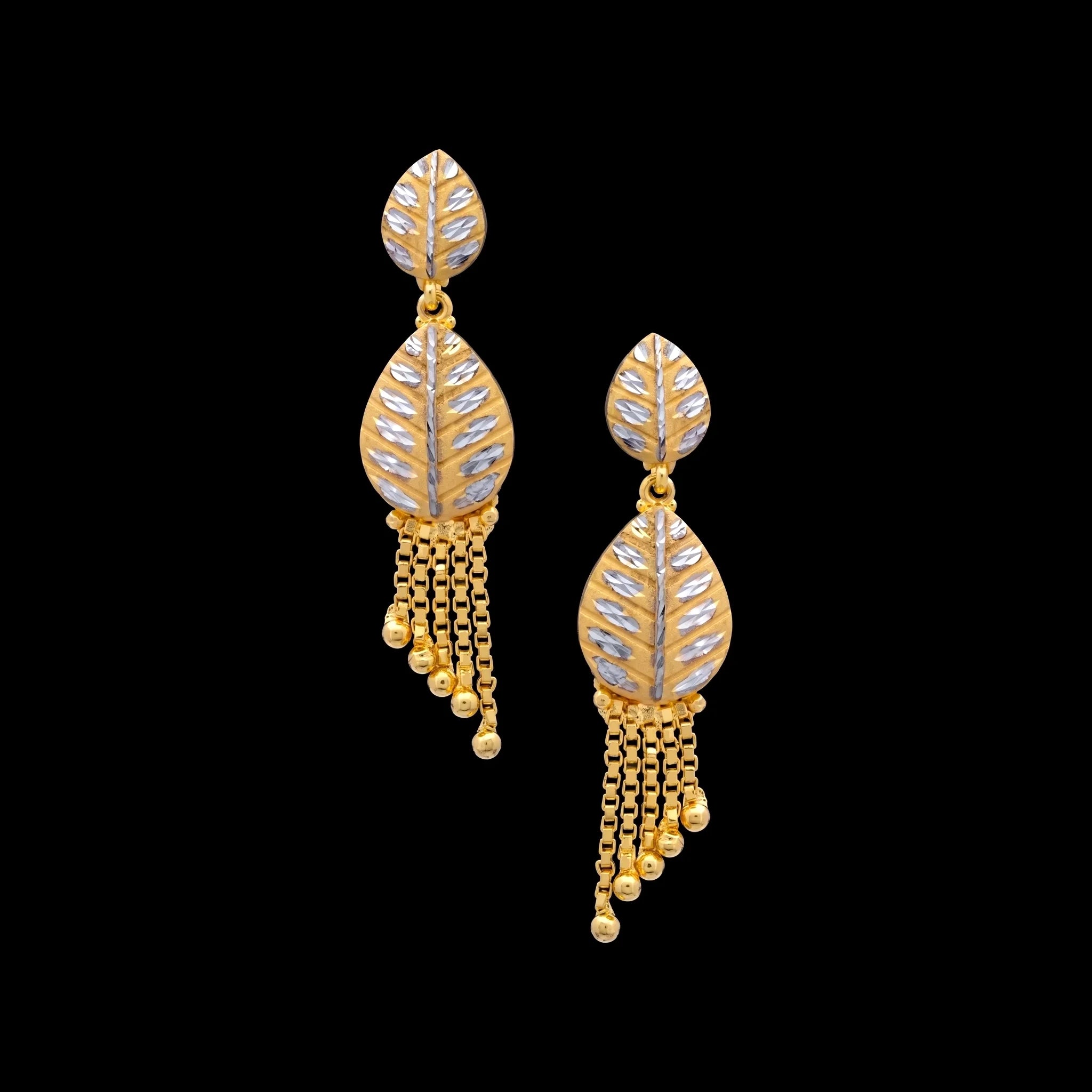 Rhodium Hanging Stud PRGHST212-051