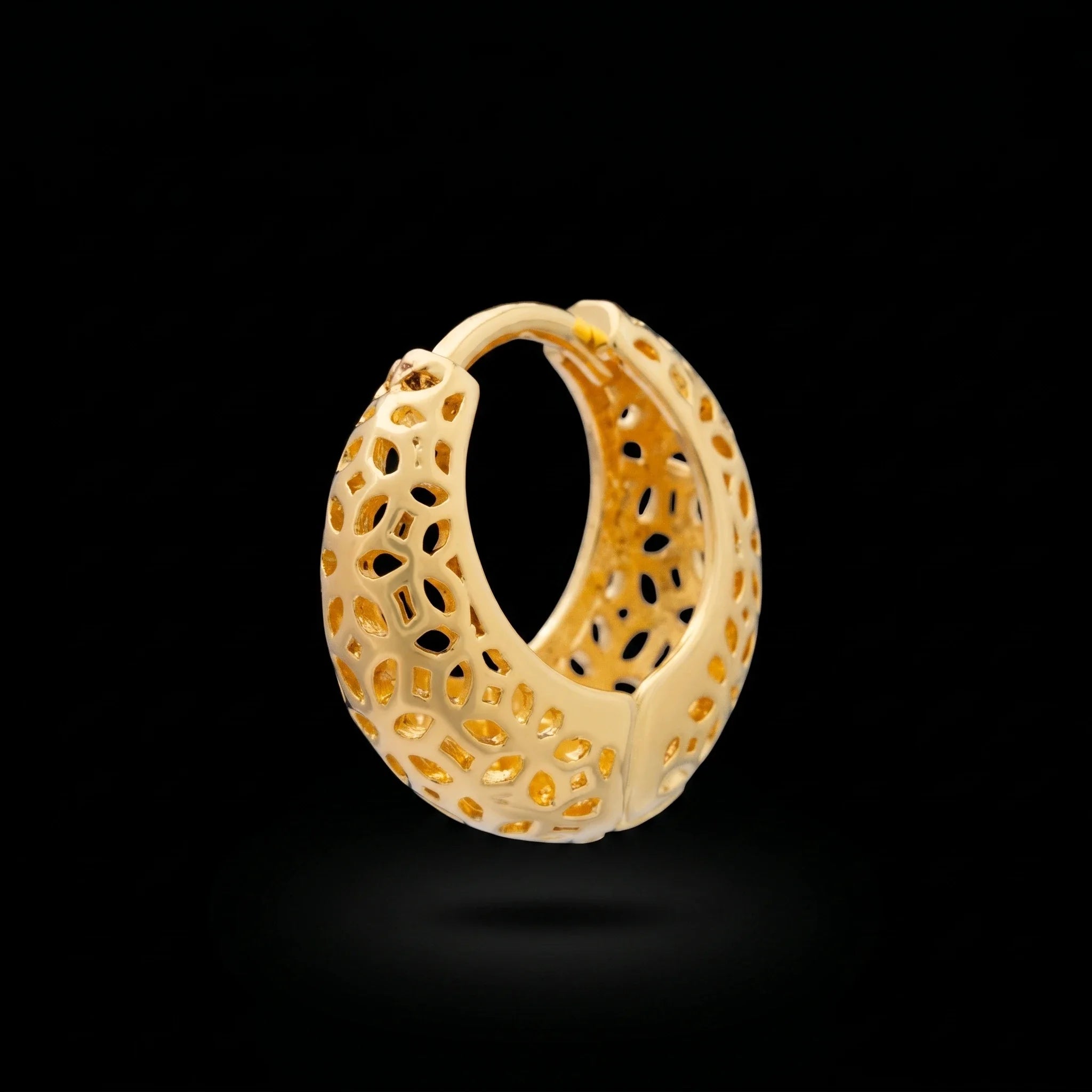 Golden Hoop Earring PGRST18-001