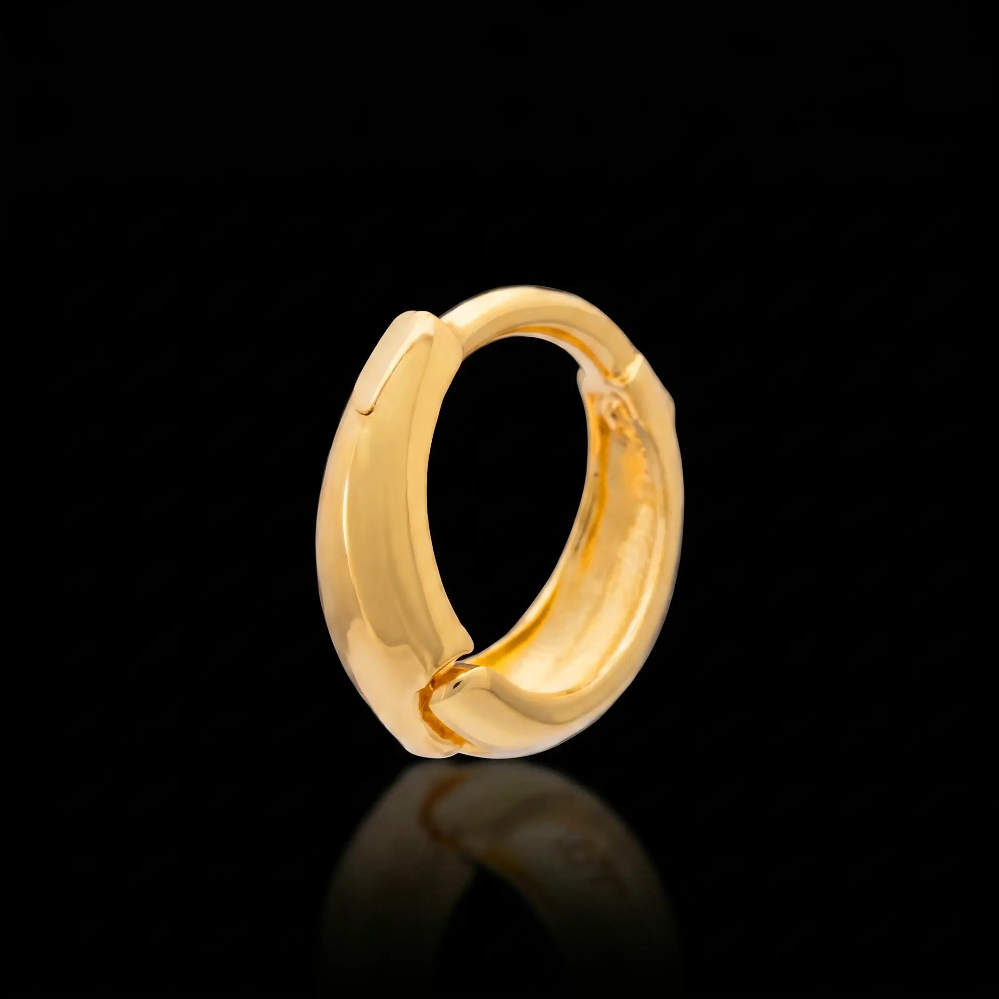 Golden Hoop Earring PGRST46-07