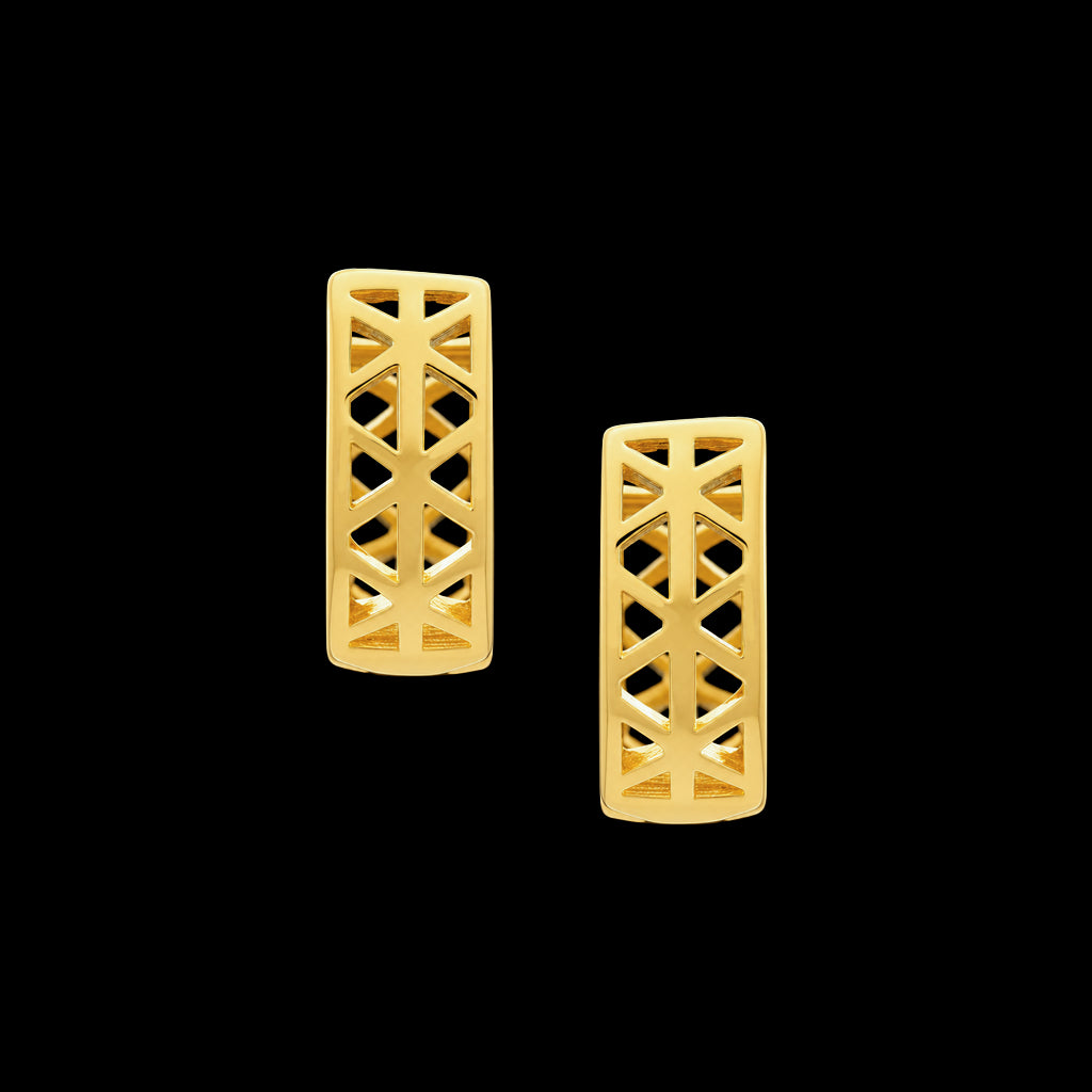Golden Hoop Earring PGRST38-09
