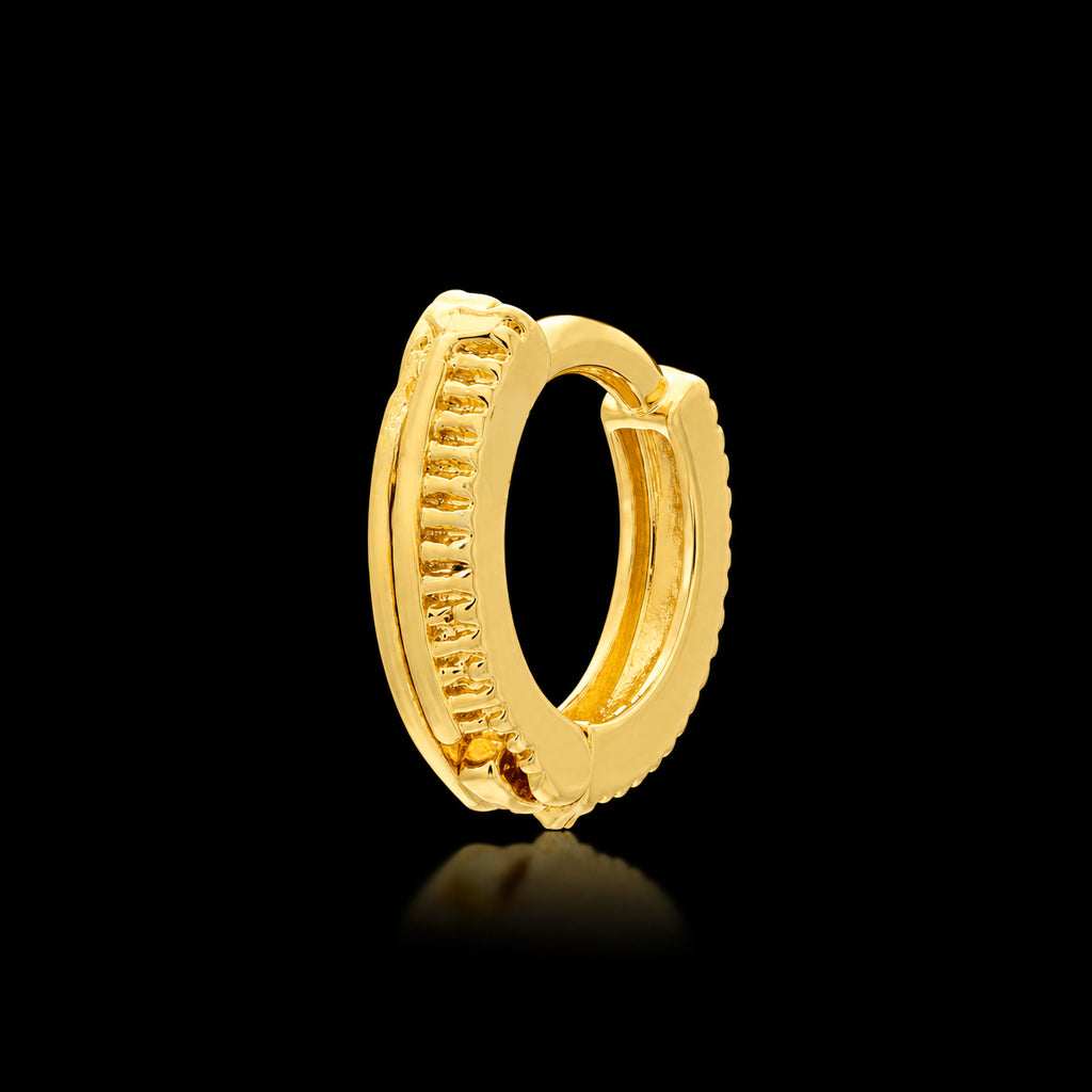 Golden Hoop Earring PGRST55-07