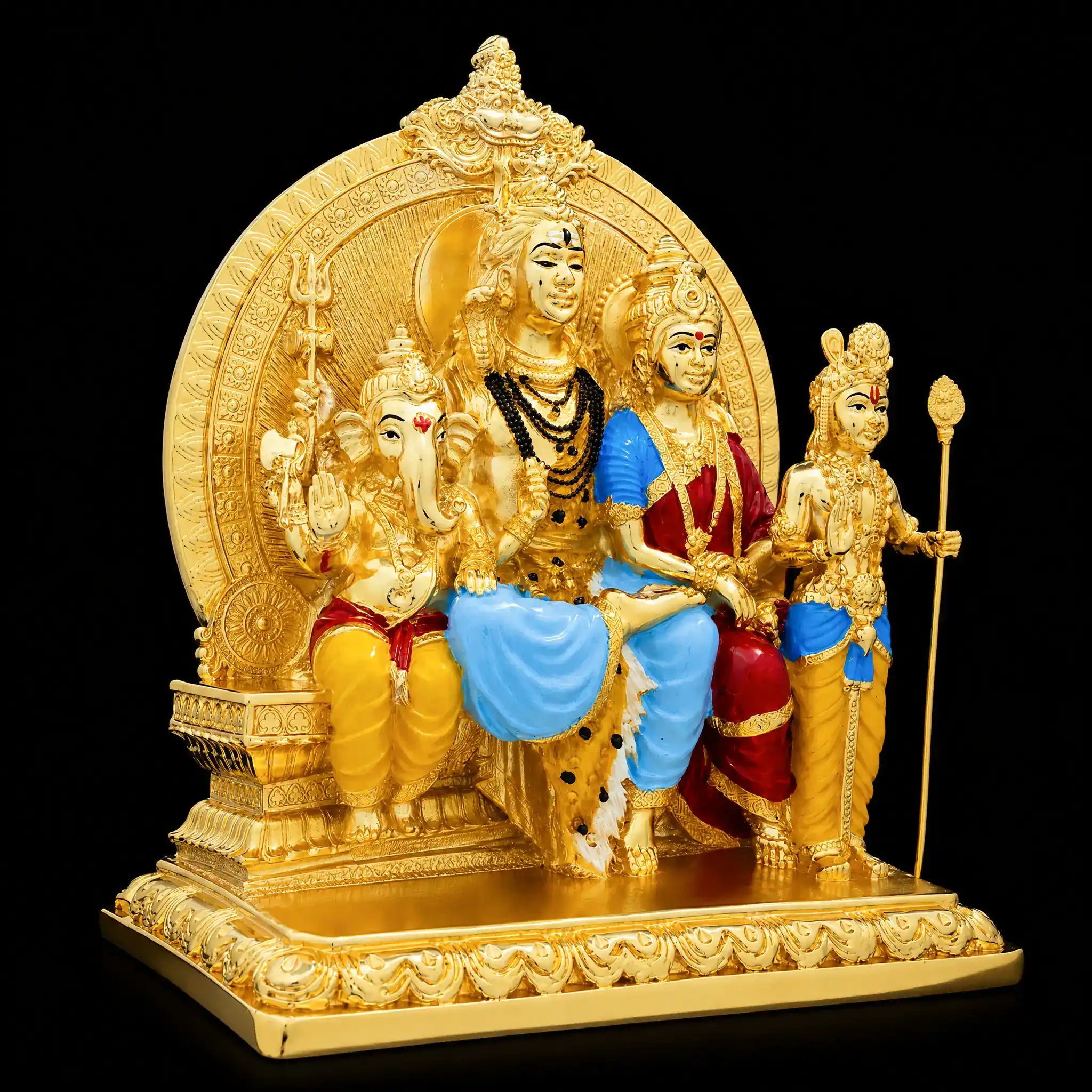Divine Shiva Parivar idol PIDRSIP1-0081