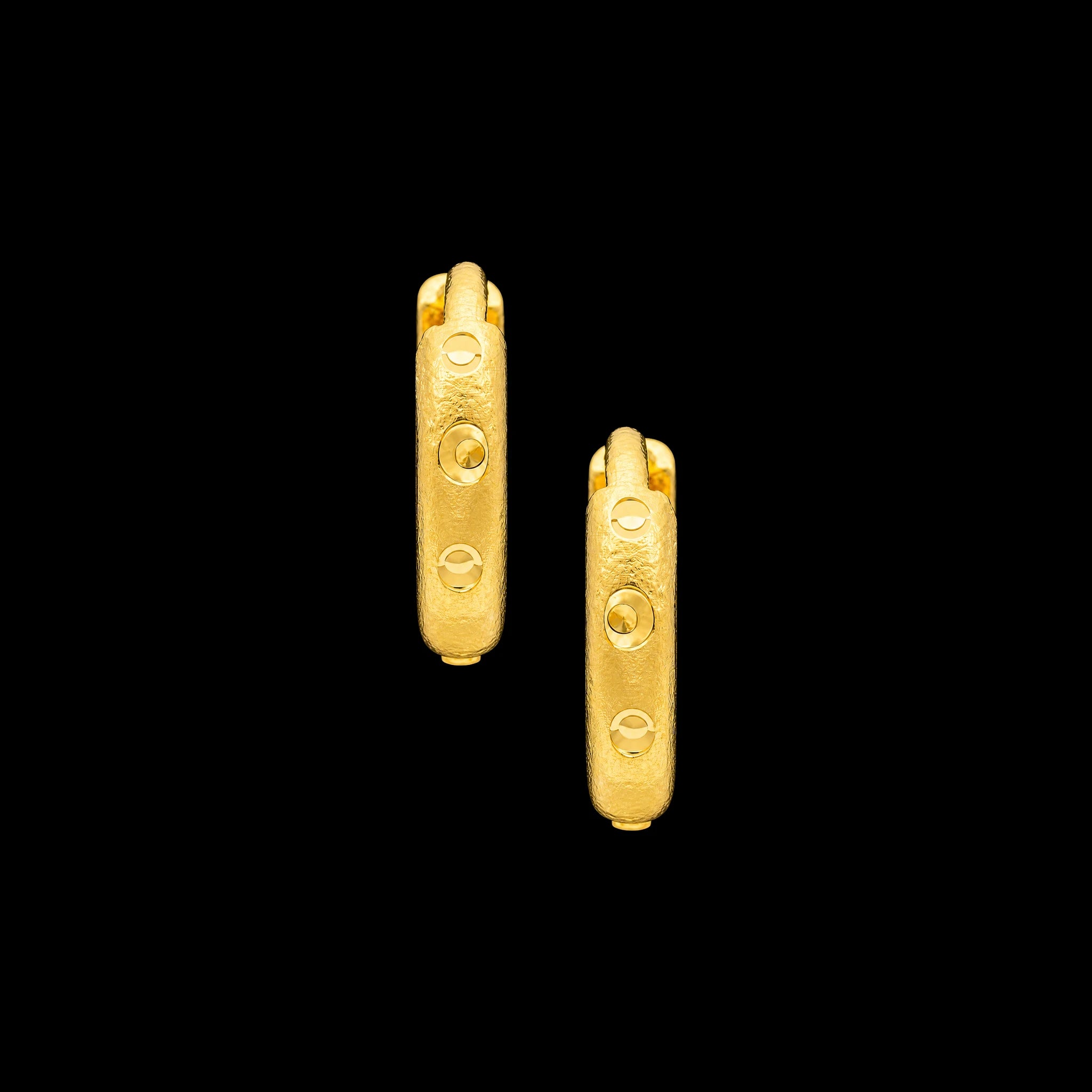 Golden Hoop Earring PGRST29-09