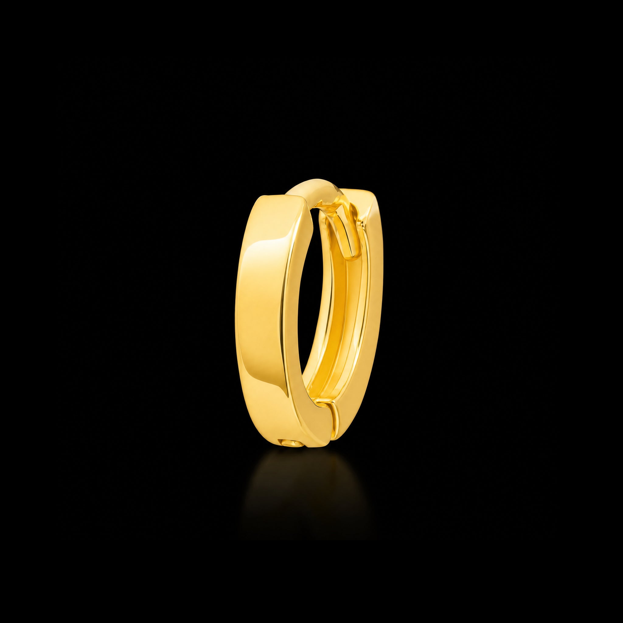 Golden Hoop Earring PGRST47-07