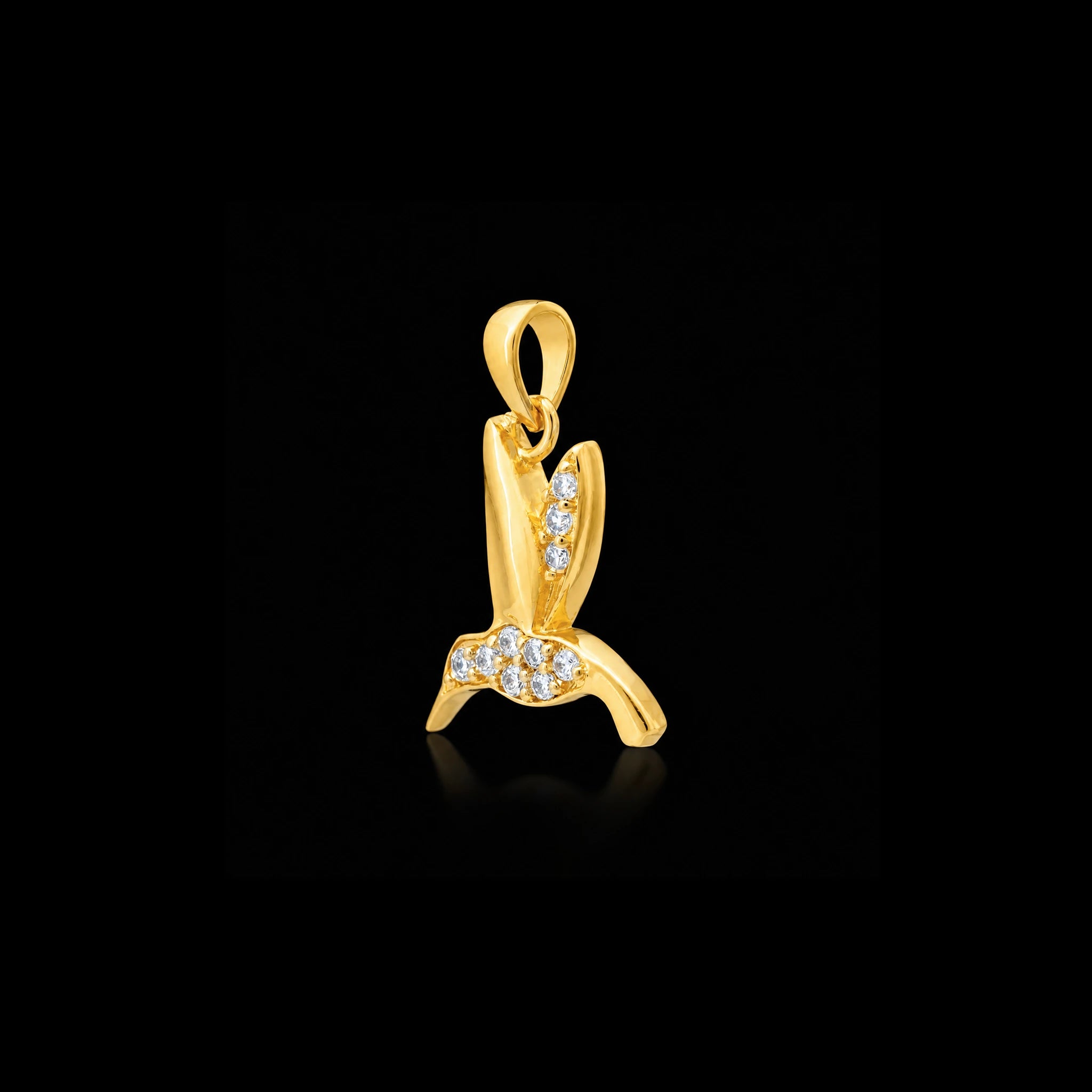 Golden Fish Pendant PSLT17W-021