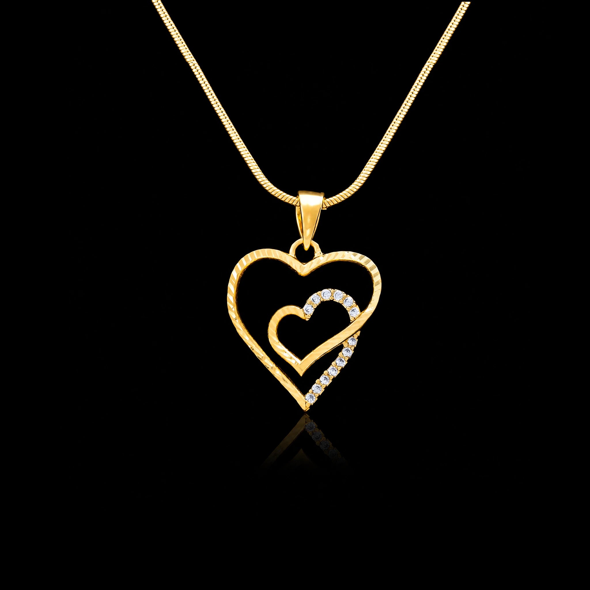 Golden Stone Pendant PSLT102W-031