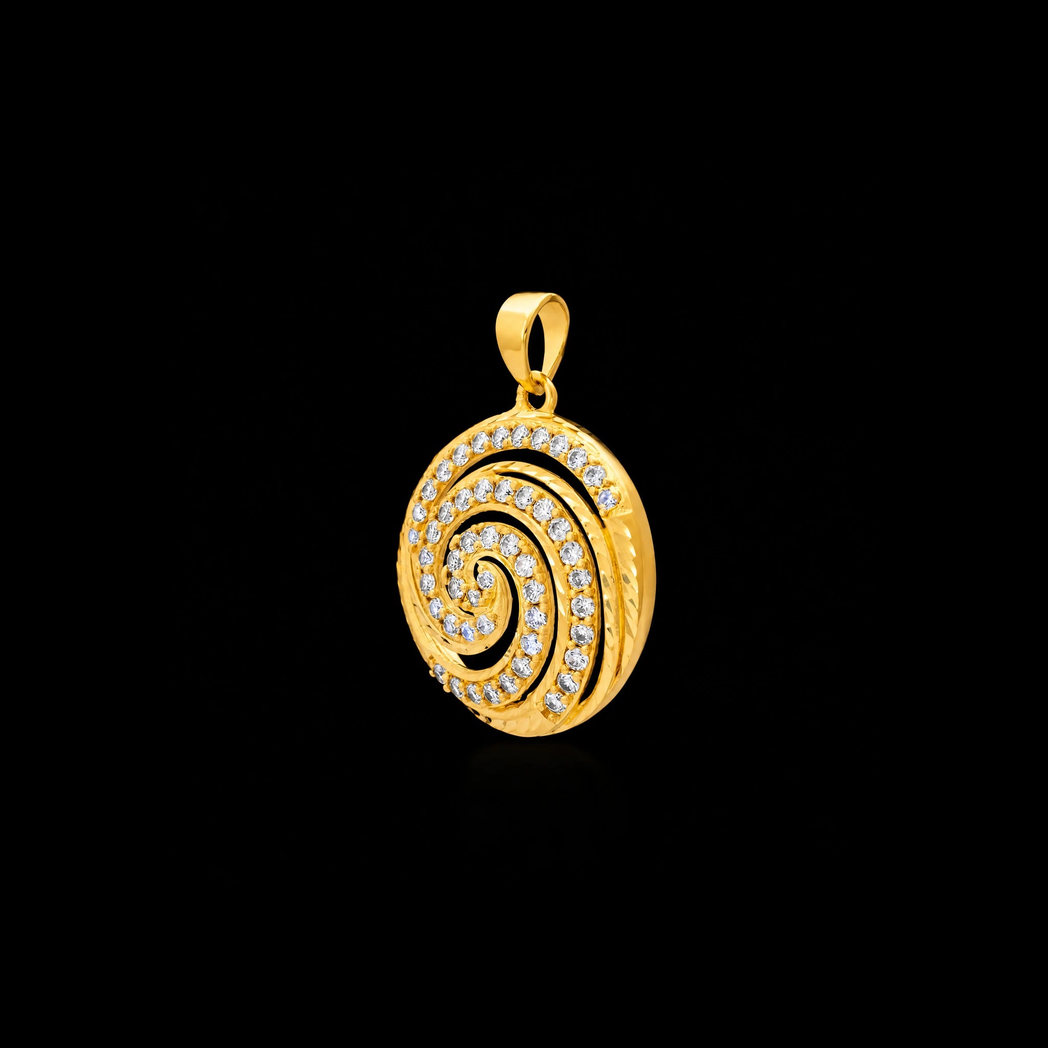 Golden Stone Pendant PSLT55W-051